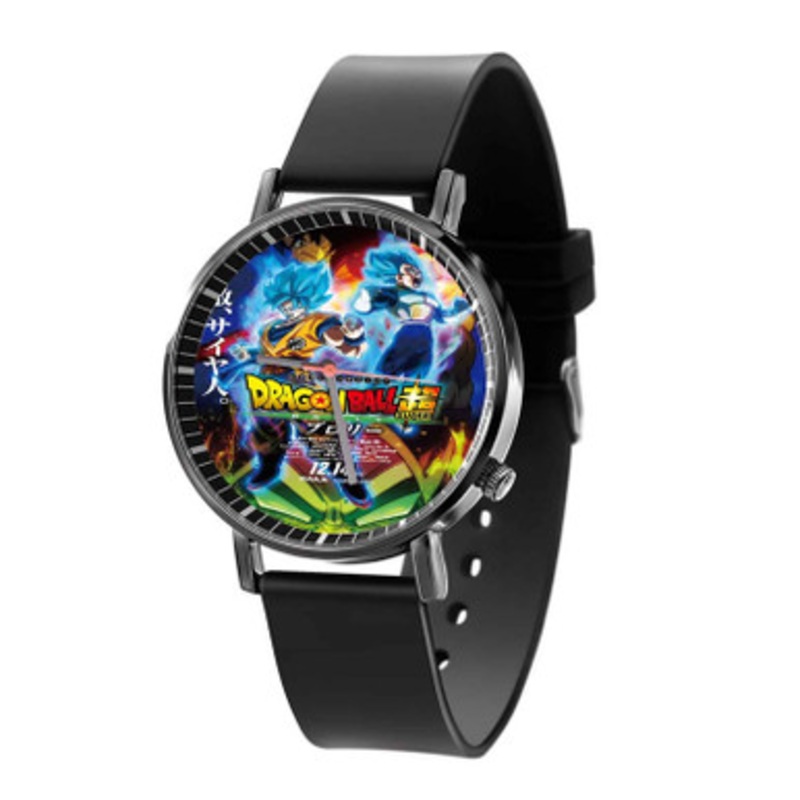 Dragon Ball Super Broly Sell Black Quartz Watch With Premium Gift Box for Unisex