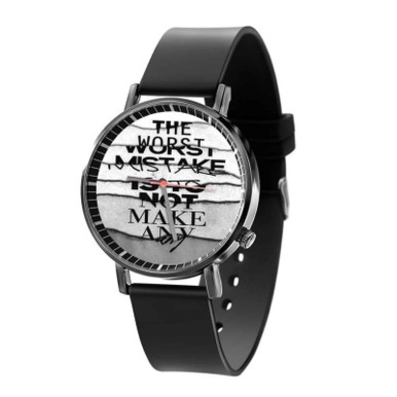 G Eazy Quotes Black Quartz Watch Unisex With Premium Gift Box