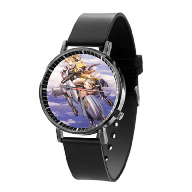 Last Exile Unisex Black Quartz Watch With Premium Gift Box