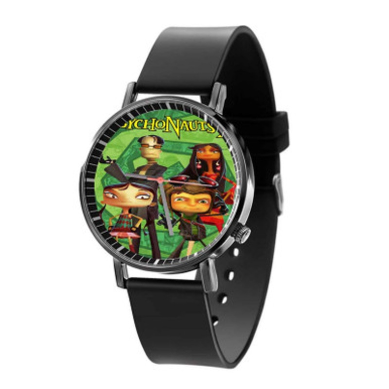 Psychonauts 2 Black Quartz Watch Unisex With Premium Gift Box