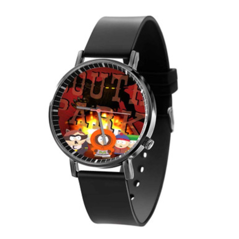 South Park Fire Black Quartz Watch Unisex With Premium Gift Box