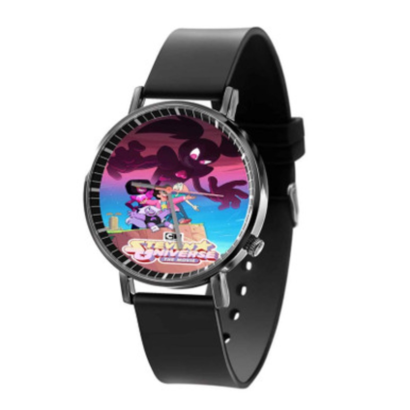 Steven Universe The Movie Black Quartz Watch Unisex With Premium Gift Box