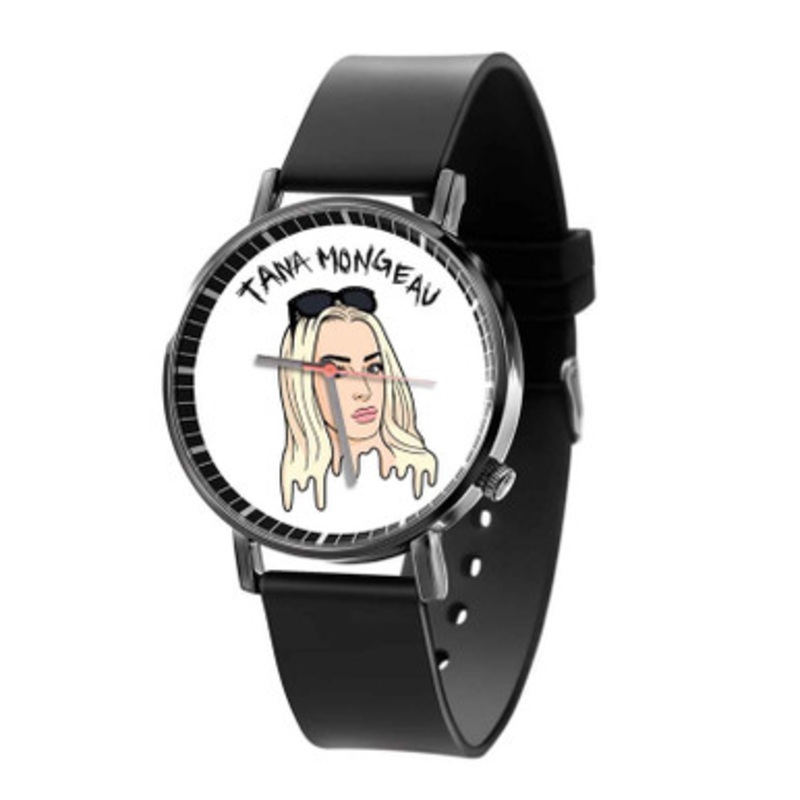 Tana Mongeau 2 Black Quartz Watch Unisex With Premium Gift Box