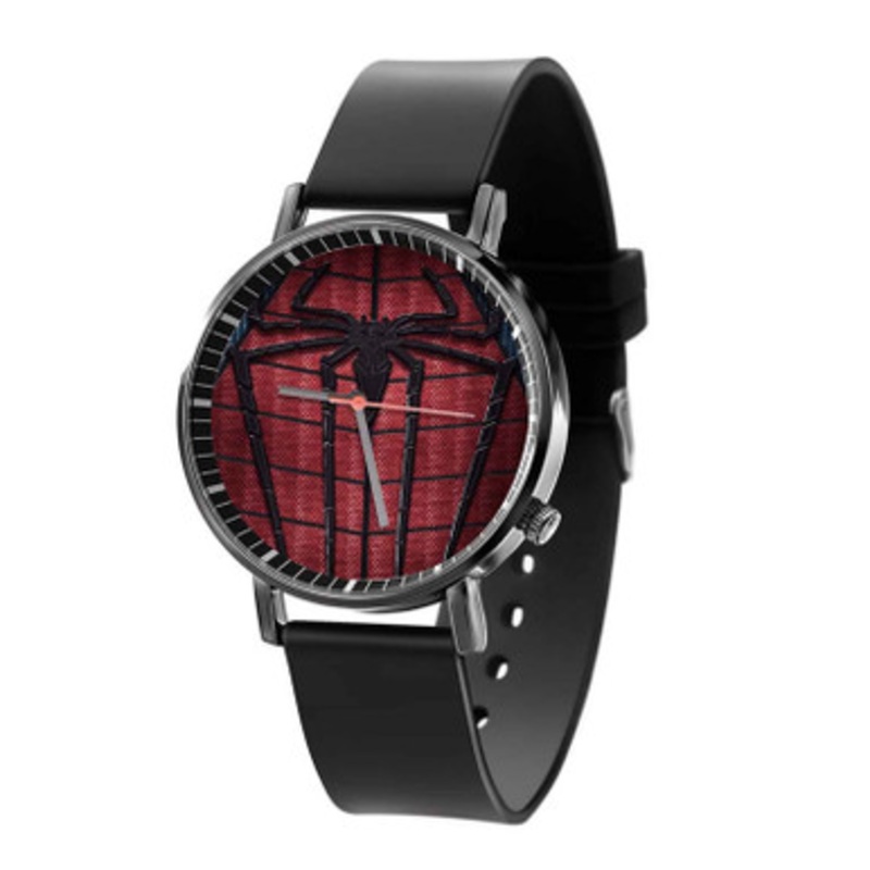 The Amazing Spiderman 2 Logo Black Quartz Watch Unisex With Premium Gift Box