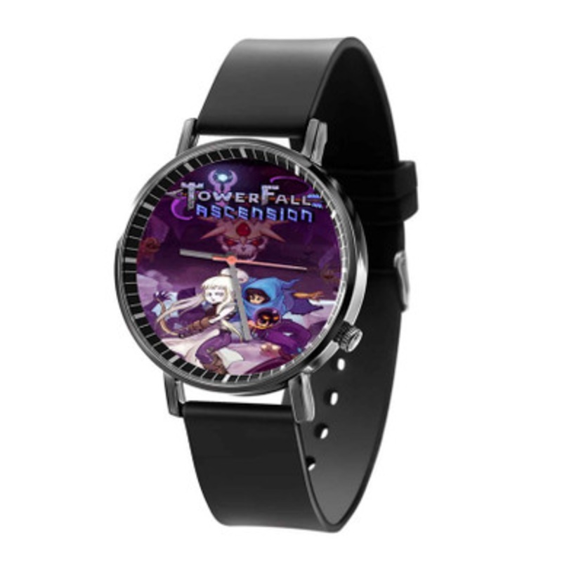 Towefall Ascension Black Quartz Watch Unisex With Premium Gift Box