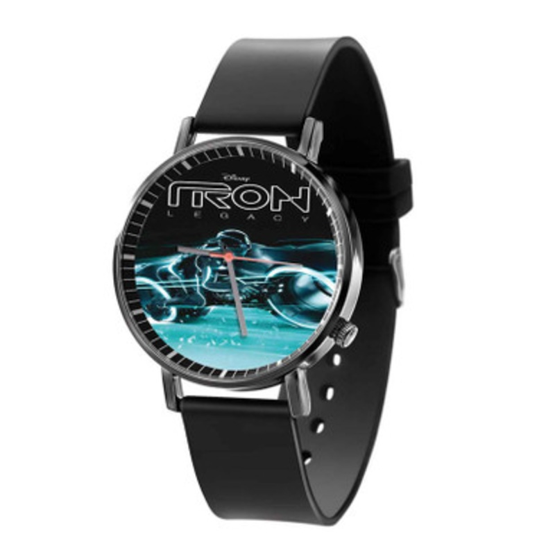Tron Legacy Black Quartz Watch Unisex With Premium Gift Box