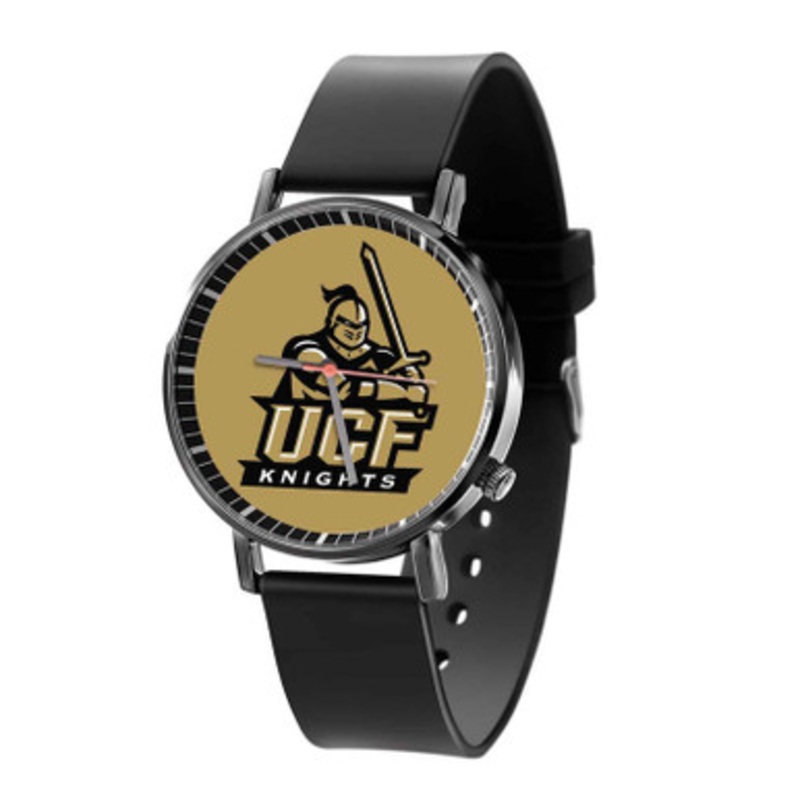 UCF Knights Black Quartz Watch Unisex With Premium Gift Box
