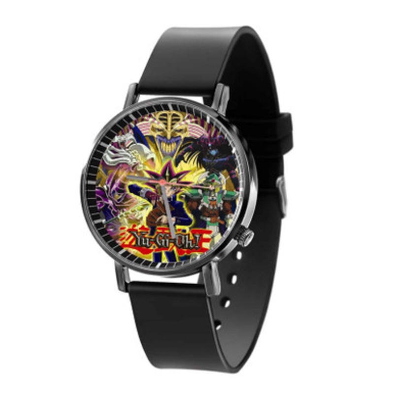 Yu Gi Oh Game Unisex Black Quartz Watch With Premium Gift Box