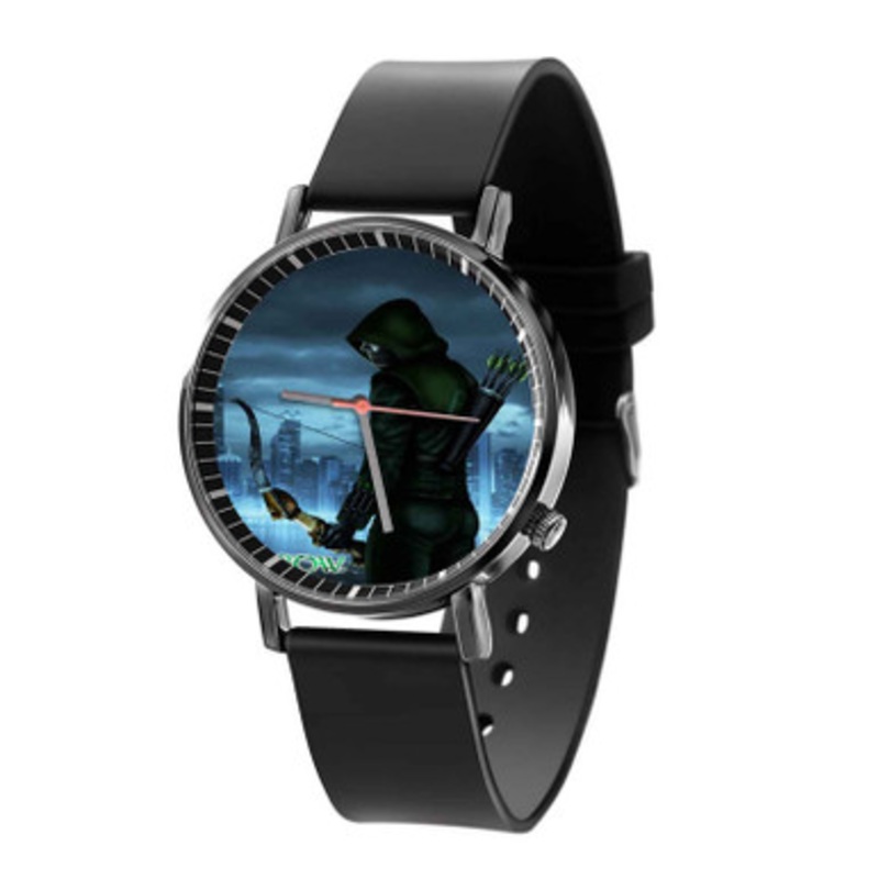 Arrow Night Black Quartz Watch Unisex With Premium Gift Box
