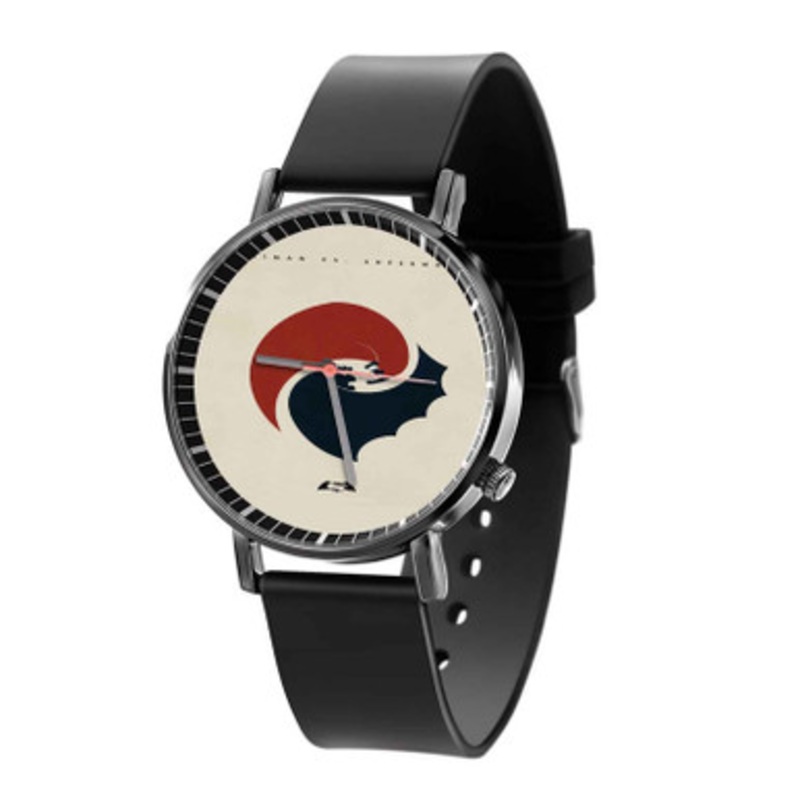 Batman vs Superman Black Quartz Watch Unisex With Premium Gift Box