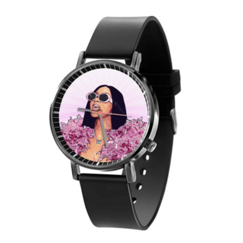 cardi b Quality Unisex Quartz Watch With Premium Gift Box