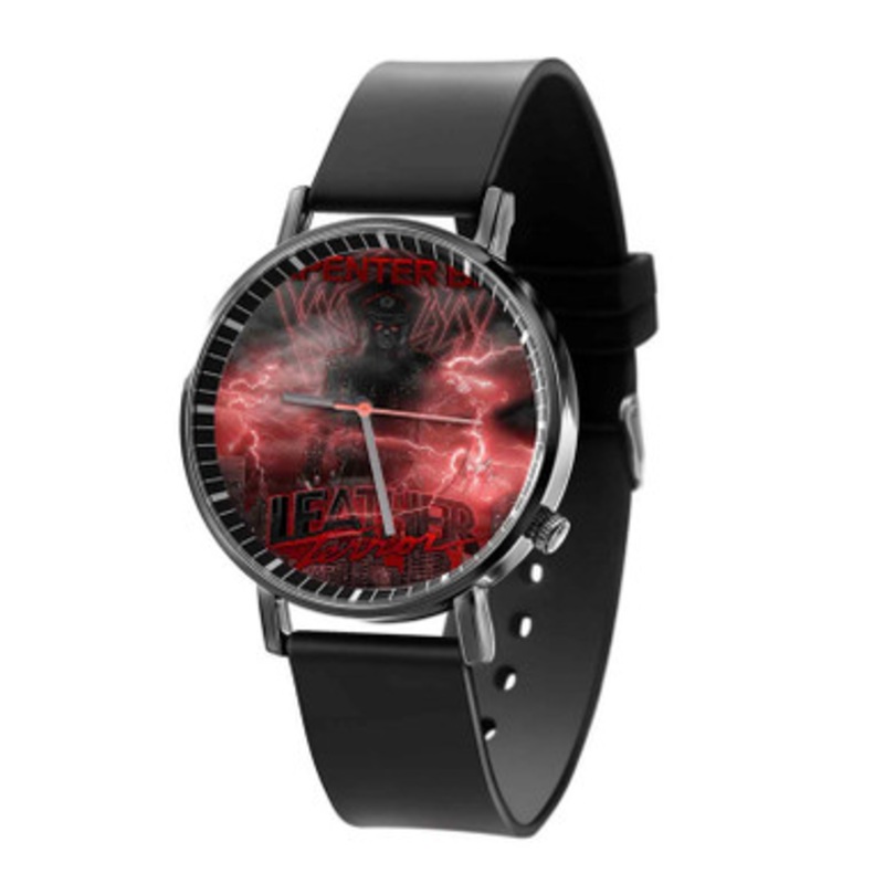 Carpenter Brut Black Quartz Watch With Premium Gift Box for Unisex