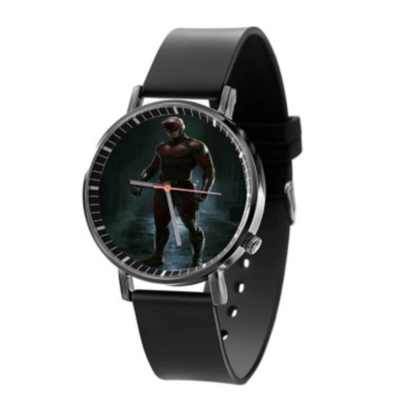 Daredevil Art Unisex Black Quartz Watch With Premium Gift Box