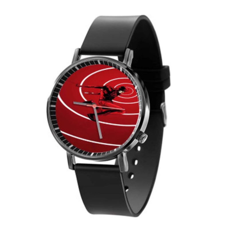 Daredevil Print Black Quartz Watch Unisex With Premium Gift Box
