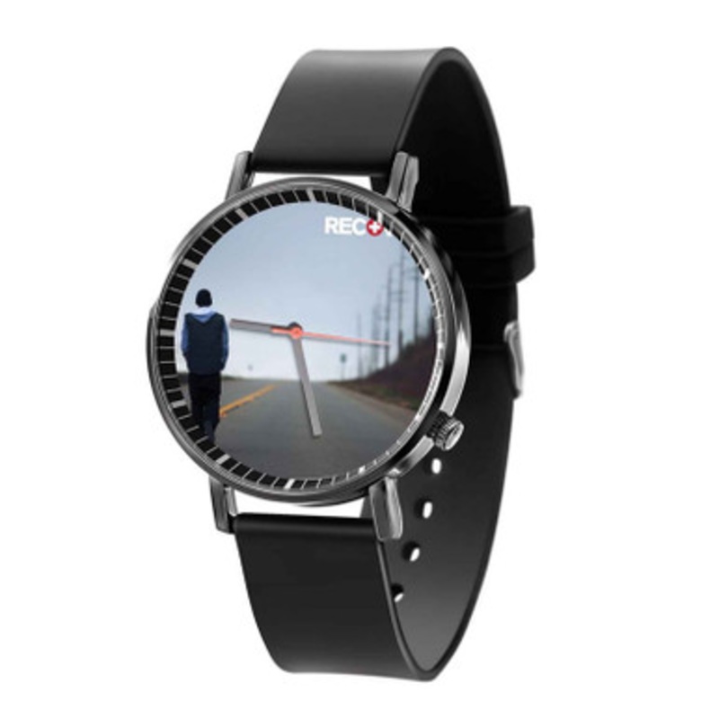 Eminem Seduction Black Quartz Watch Unisex With Premium Gift Box
