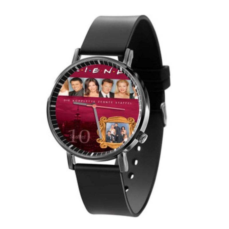 Friends TV Series Unisex Black Quartz Watch With Premium Gift Box