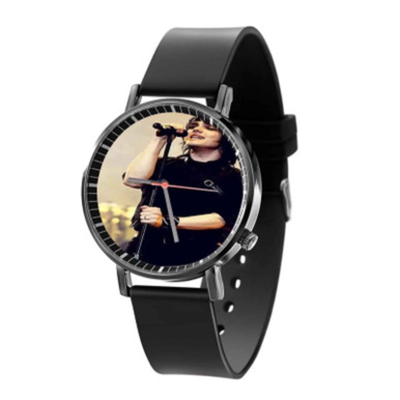 Gerard Way My Chemical Romance Black Quartz Watch Unisex With Premium Gift Box