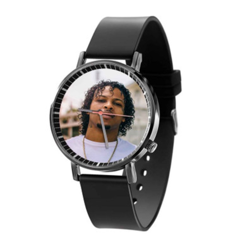 Late Night G Perico Great Unisex Black Quartz Watch With Premium Gift Box