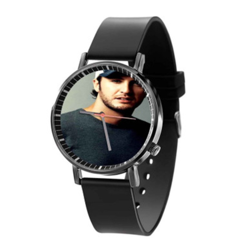 Luke Bryan Black Quartz Watch Unisex With Premium Gift Box