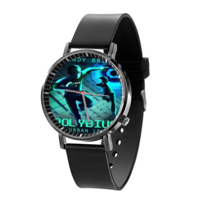 Polybius The Urban Legend Unisex Black Quartz Watch With Premium Gift Box