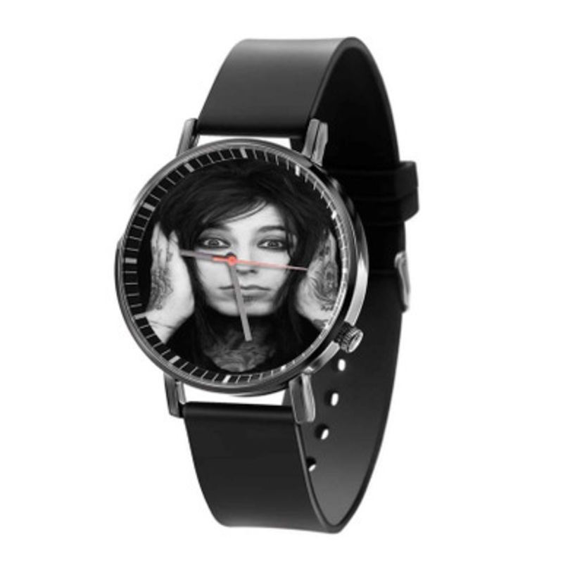 Ronnie Radke Black Quartz Watch Unisex With Premium Gift Box