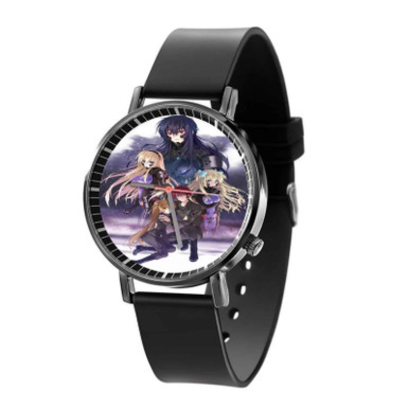 Schwarzesmarken Unisex Black Quartz Watch With Premium Gift Box