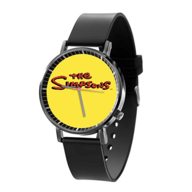 The Simpsons Arts Unisex Black Quartz Watch With Premium Gift Box