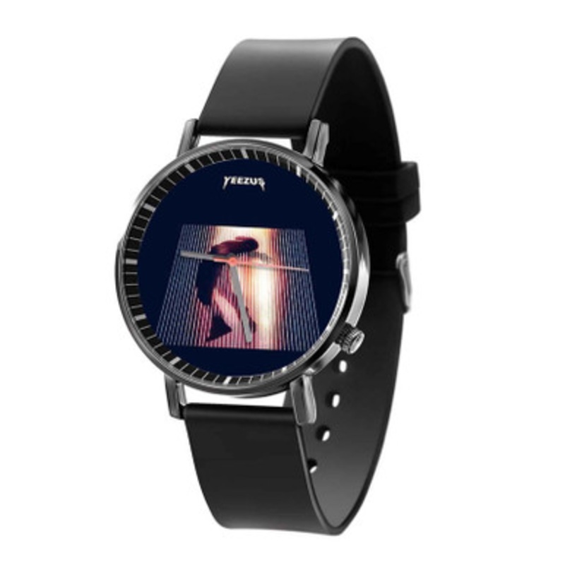 Yeezus Kanye West Black Quartz Watch Unisex With Premium Gift Box