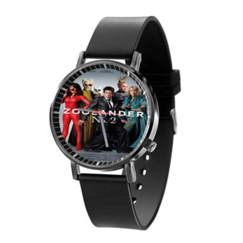 Zoolander 2 2016 Black Quartz Watch Unisex With Premium Gift Box