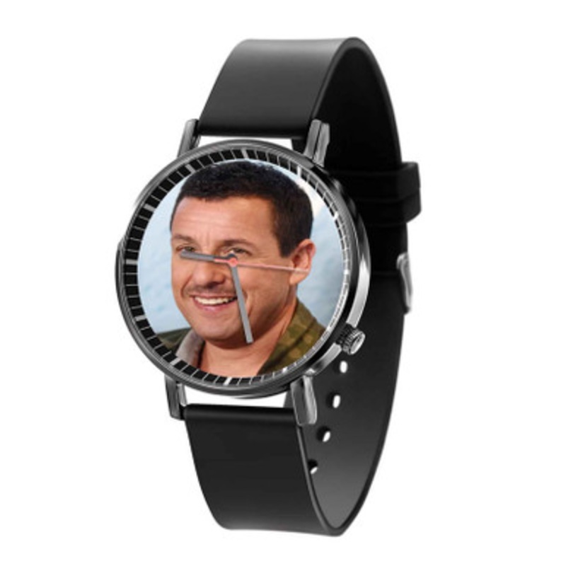 Adam Sandler Black Quartz Watch With Premium Gift Box for Unisex