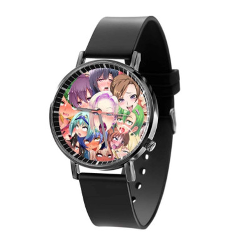 Ahegao Unisex Quartz Watch With Premium Gift Box