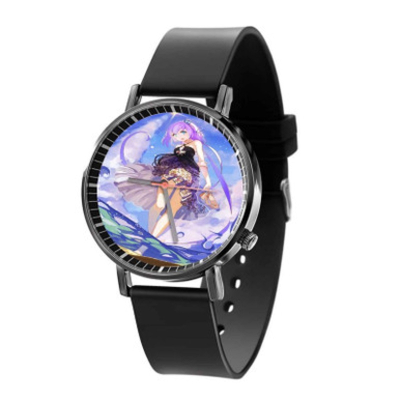 Aoki Lapis Vocaloid BEautiful Unisex Black Quartz Watch With Premium Gift Box