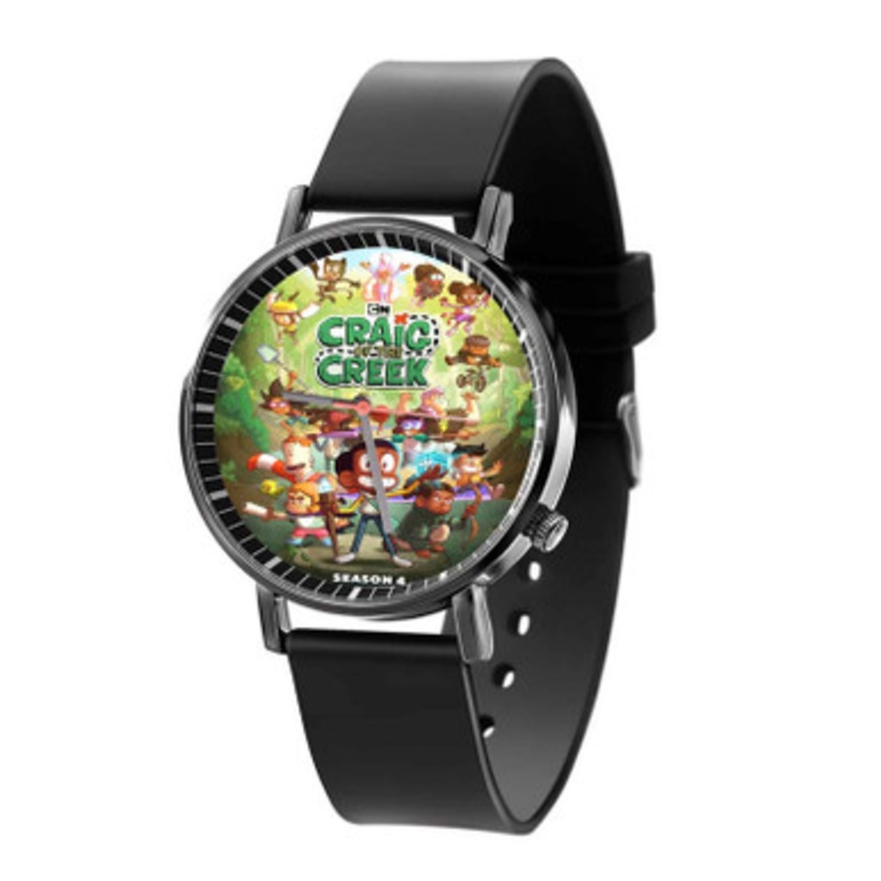 Craig of the Creek Season 4 Black Quartz Watch With Premium Gift Box for Unisex
