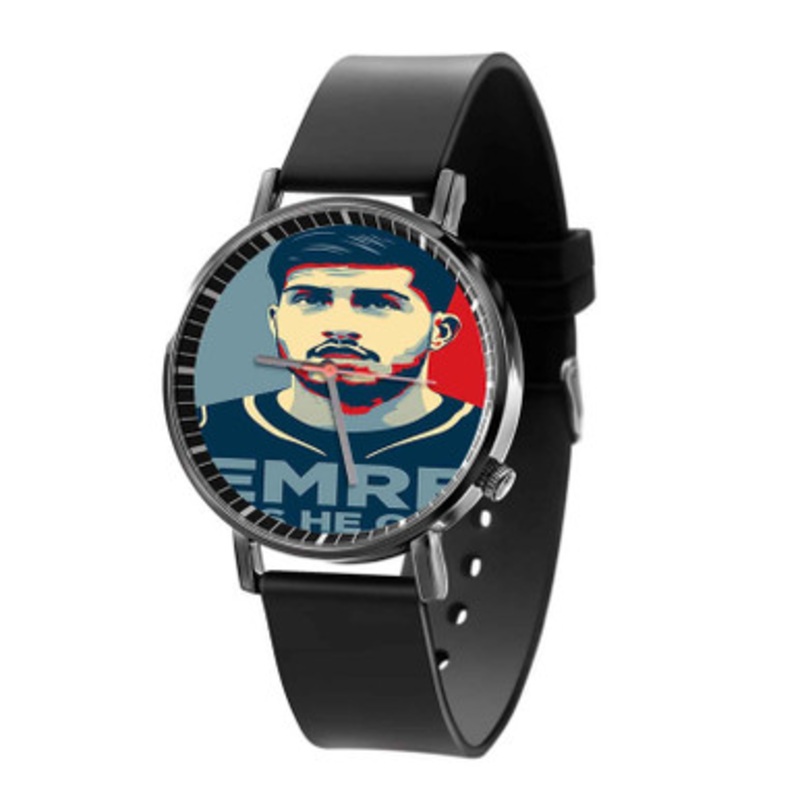 Emre Can Yes He Can Black Quartz Watch Unisex With Premium Gift Box