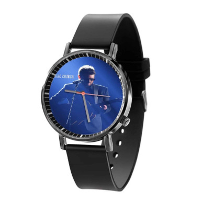 Eric Church Black Quartz Watch Unisex With Premium Gift Box