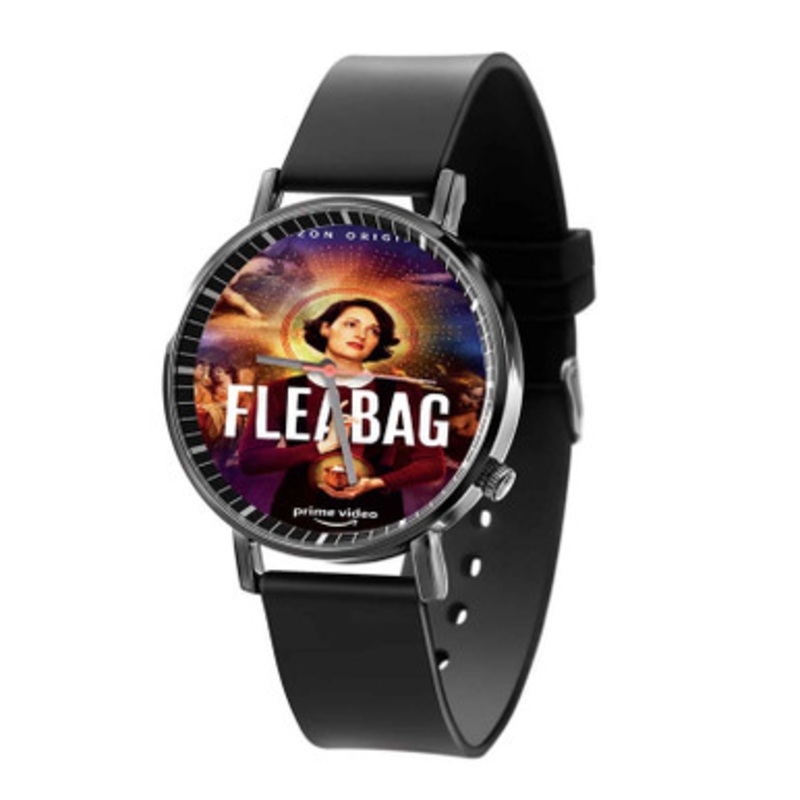 Fleabag Black Quartz Watch Unisex With Premium Gift Box
