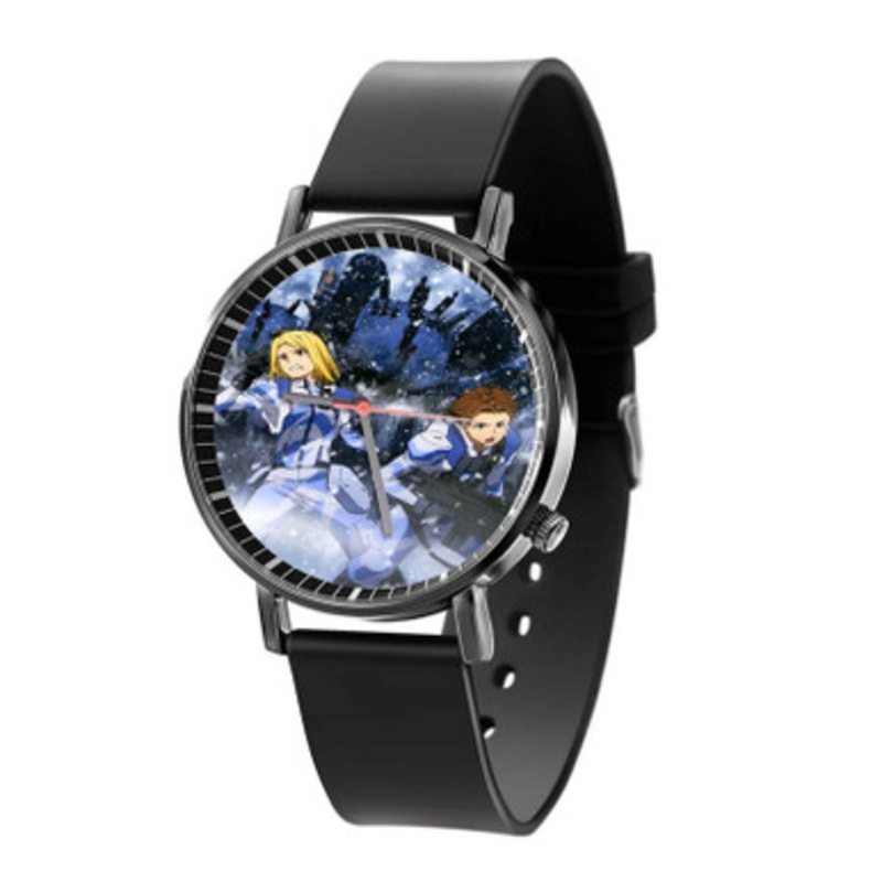 Heavy Object Unisex Black Quartz Watch With Premium Gift Box