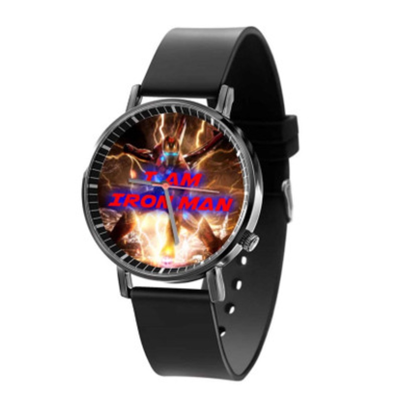 I am Iron Man Unisex Quartz Watch With Premium Gift Box