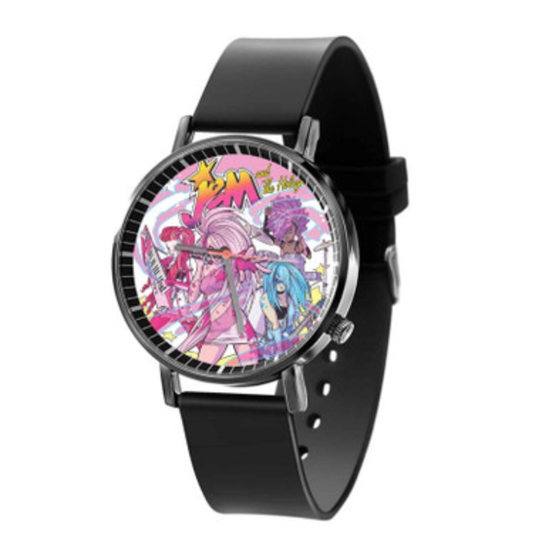 Jem and The Holograms Black Quartz Watch With Premium Gift Box for Unisex