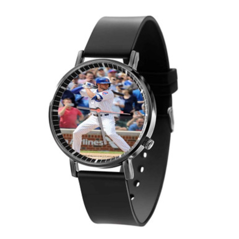 Kris Bryant MLB Unisex Black Quartz Watch With Premium Gift Box