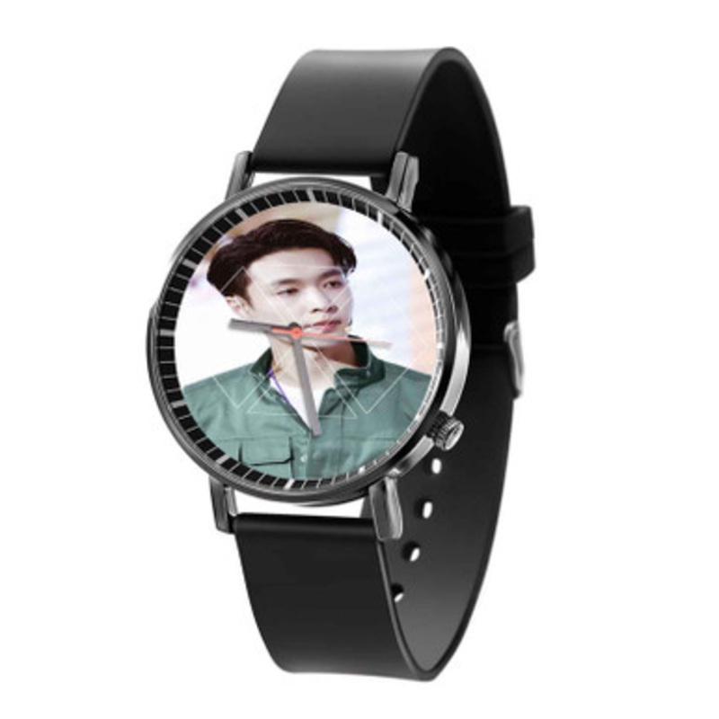 Lay EXO Black Quartz Watch With Premium Gift Box for Unisex