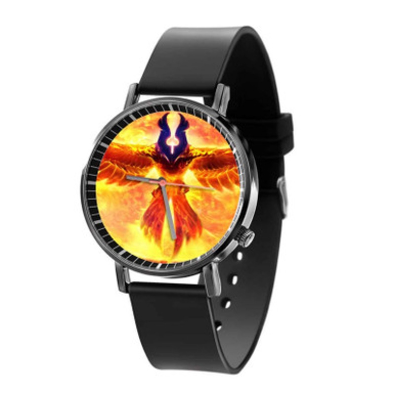 Phoenix Icarus Dota 2 Unisex Black Quartz Watch With Premium Gift Box