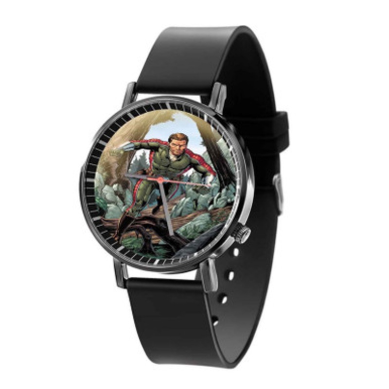 Rip Hunter DC Comics Unisex Black Quartz Watch With Premium Gift Box