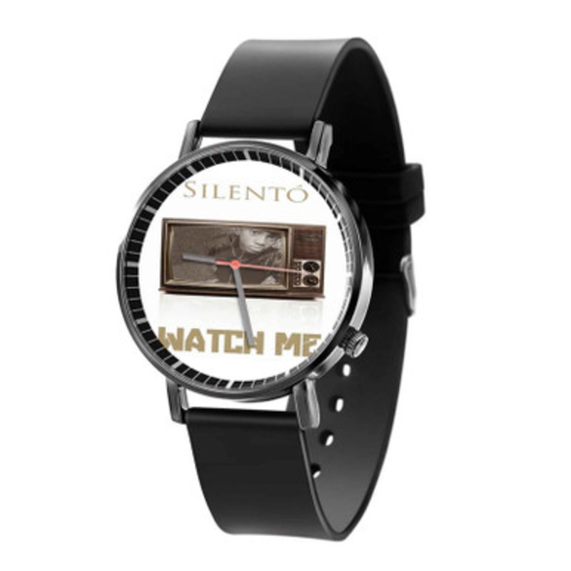 Silento Watch Me Black Quartz Watch Unisex With Premium Gift Box