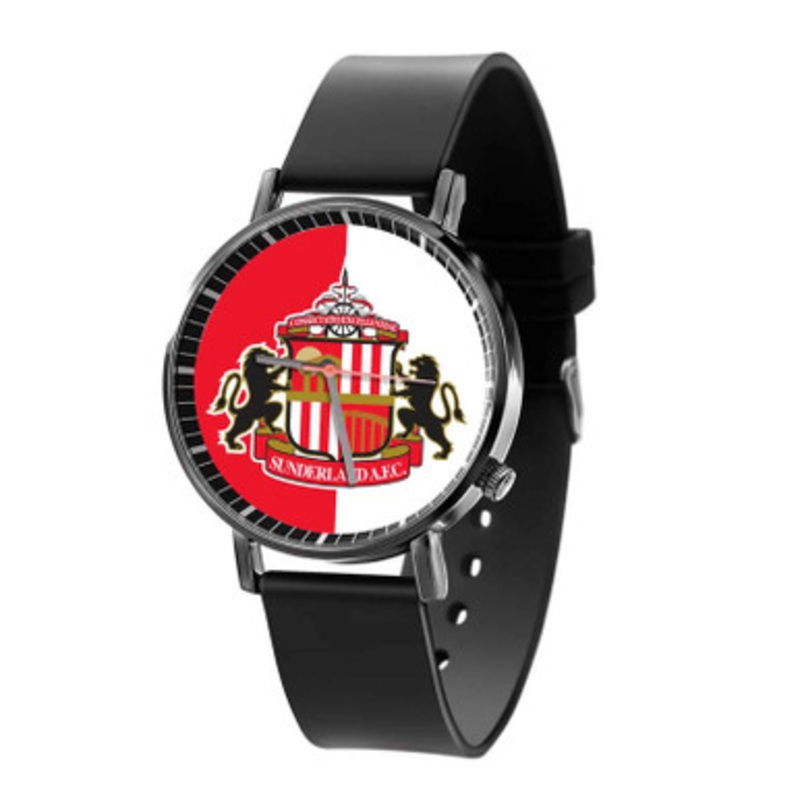 Sunderland AFC Black Quartz Watch Unisex With Premium Gift Box