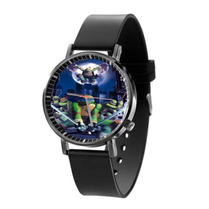 Teenage Mutant Ninja Turtles Tv Series Black Quartz Watch Unisex With Premium Gift Box