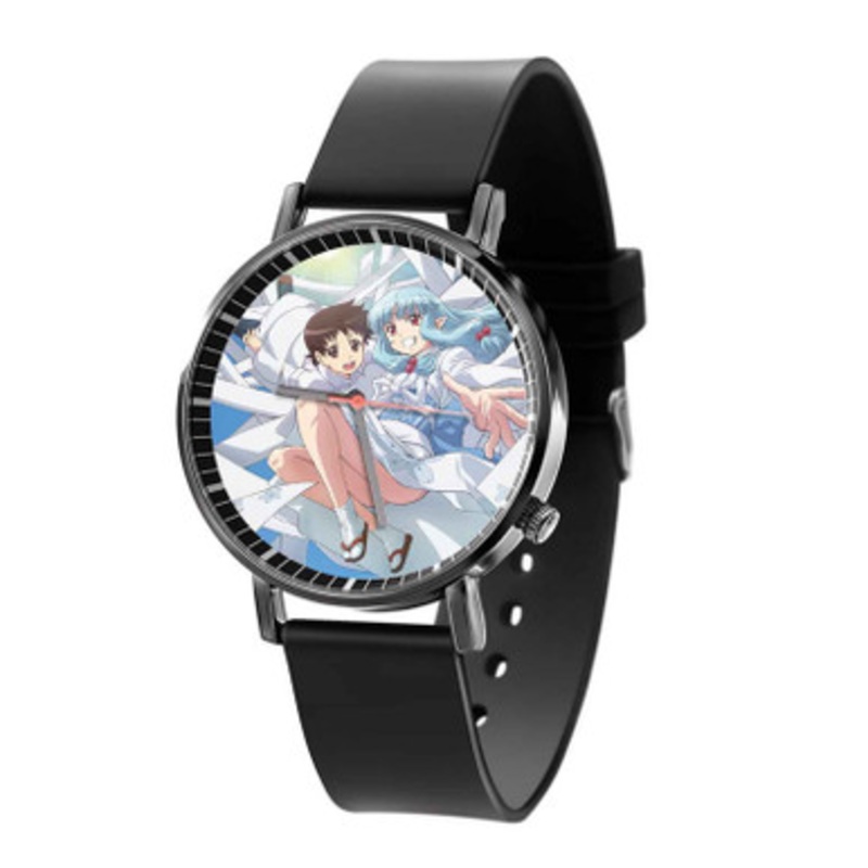 Tsugumomo Black Quartz Watch Unisex With Premium Gift Box