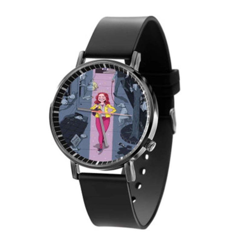 Unbreakable Kimmy Schmidt Unisex Black Quartz Watch With Premium Gift Box