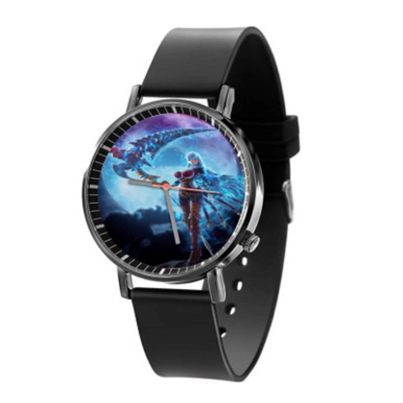 Valkyria Azure Revolution Unisex Black Quartz Watch With Premium Gift Box
