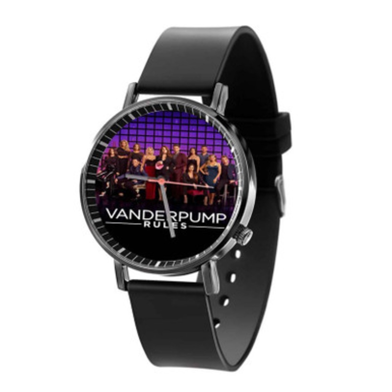 Vanderpump Rules Black Quartz Watch Unisex With Premium Gift Box